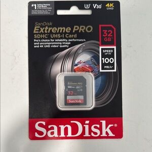 SanDisk Memory Card  32 GB
